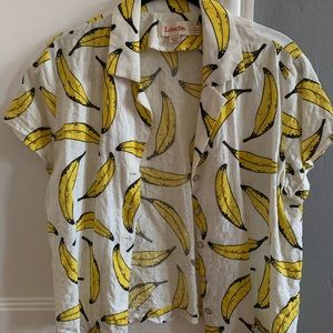 Banana Button Up